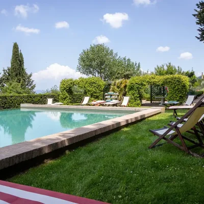 Swimming Pool - Villa di Tizzano Luxuty Holidays in Tuscany