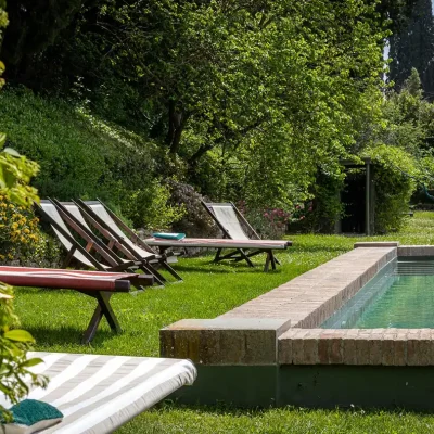 Swimming Pool - Villa di Tizzano Luxuty Holidays in Tuscany