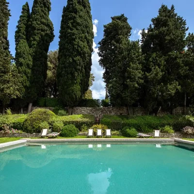 Swimming Pool - Villa di Tizzano Luxuty Holidays in Tuscany