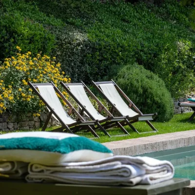 Swimming Pool - Villa di Tizzano Luxuty Holidays in Tuscany